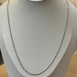 CORRENTE RABO DE RATO TORCIDA AÇO 1.2MM/70CM