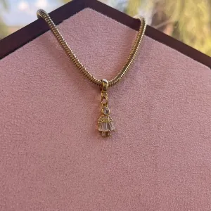BERLOQUE MENINA ZIRCONIA NAVETE