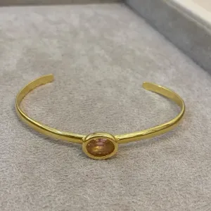 BRACELETE UMA ZIRCONIA ROSA