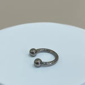 PIERCING FERRADURA TITANIO 8MM