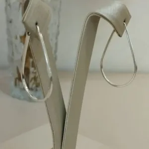 ARGOLA PRATA GOTA GRANDE