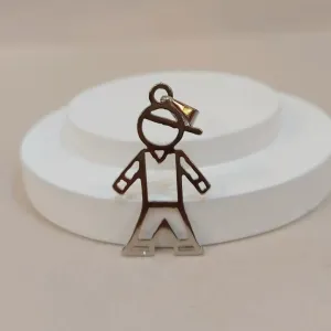 PINGENTE AÇO MENINO