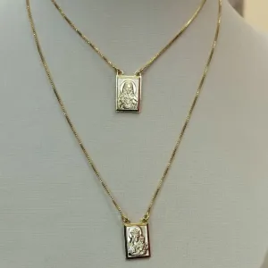 ESCAPULÁRIO VENEZIANA SAGRADO CORAÇÃO E N S CARMO