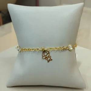 PULSEIRA MENINO COM DUAS ZIRCONIAS