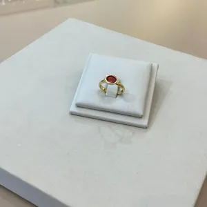 ANEL REGULÁVEL UMA ZIRCONIA VERMELHO