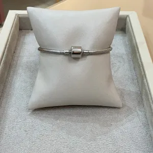 PULSEIRA AÇO PANDORA 16CM FECHO TAMBOR