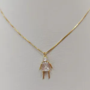 PINGENTE FILHO PALITO CRISTAL