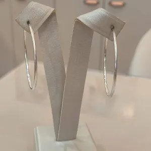 BRINCO PRATA ARGOLA GRANDE