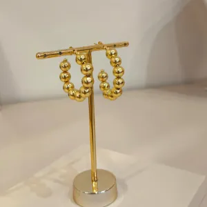 BRINCOS ARGOLAS ESFERAS