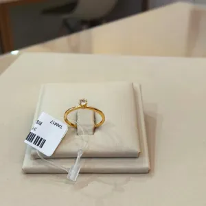 ANEL SOLITÁRIO CLÁSSICO TAMANHO 19