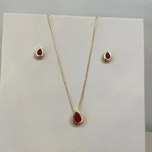 CONJUNTO GOTA VERMELHO