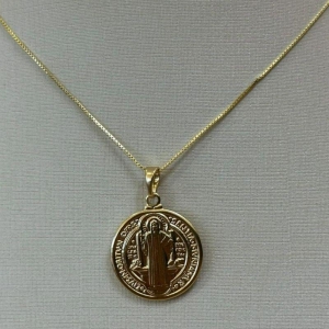 PINGENTE MEDALHA DE SÃO BENTO MÉDIA