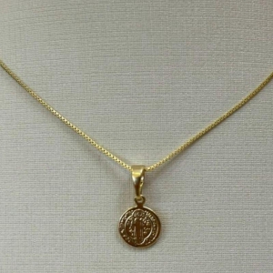 PINGENTE MEDALHA DE SÃO BENTO MINI