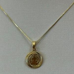 PINGENTE MEDALHA SÃO BENTO FRISOS