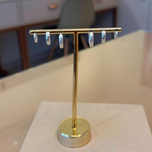 TRIO ARGOLA PRATA DETALHES