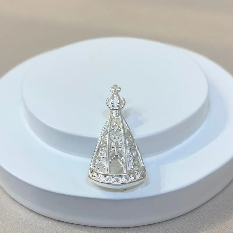PINGENTE PRATA NOSSA SENHORA AP VAZADO