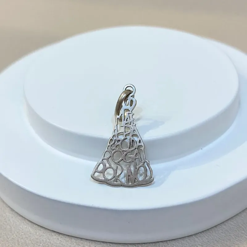 PINGENTE PRATA NOSSA SENHORA APARECIDA VAZADO