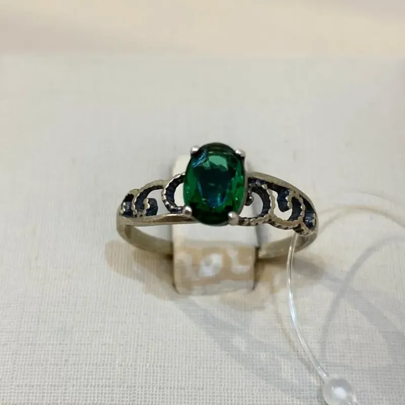 ANEL PRATA VERDE