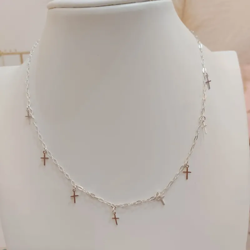 CHOCKER PRATA CRUZES