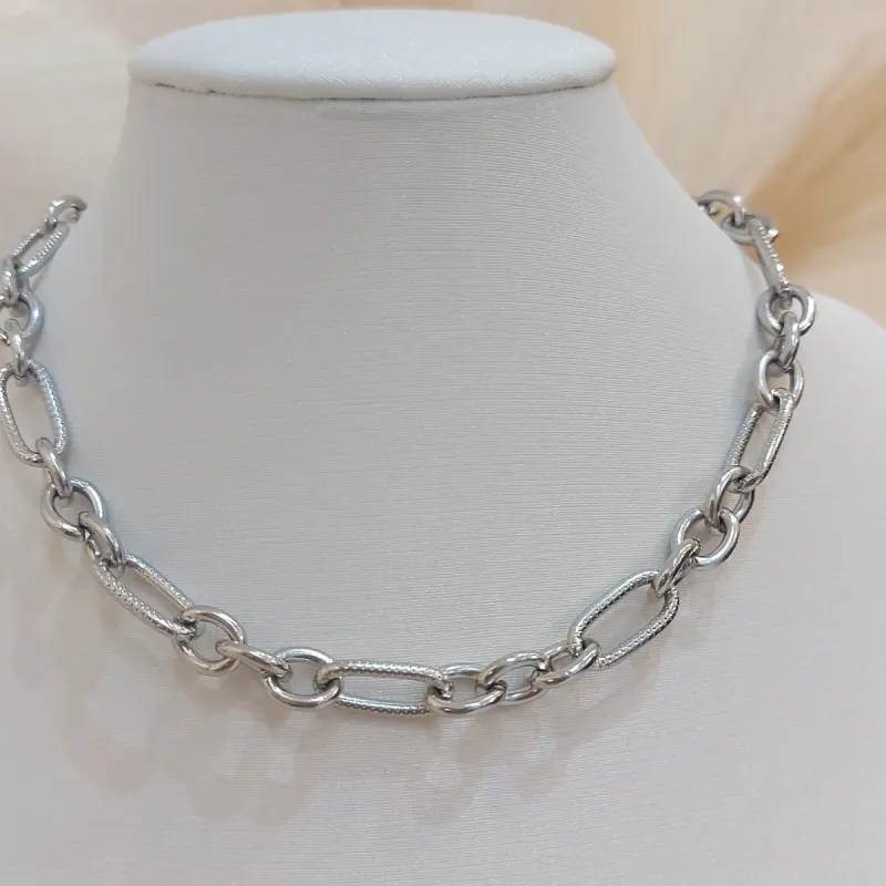 CHOKER AÇO ELOS TRABALHADOS