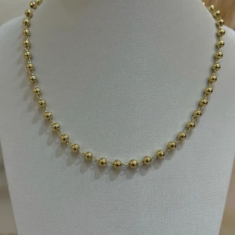 CHOKER BOLINHAS