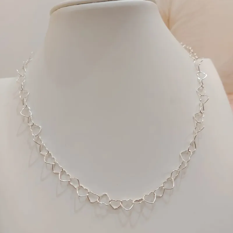CHOKER ELO CORAÇÃO 40CM G