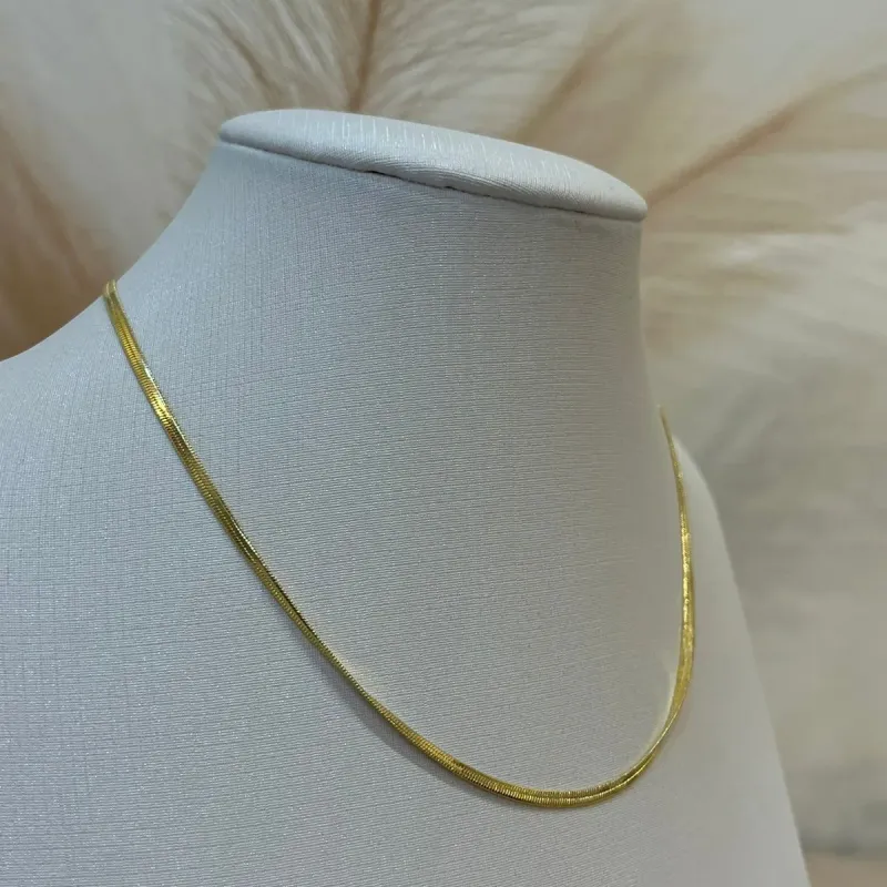 CHOKER FITA FINA