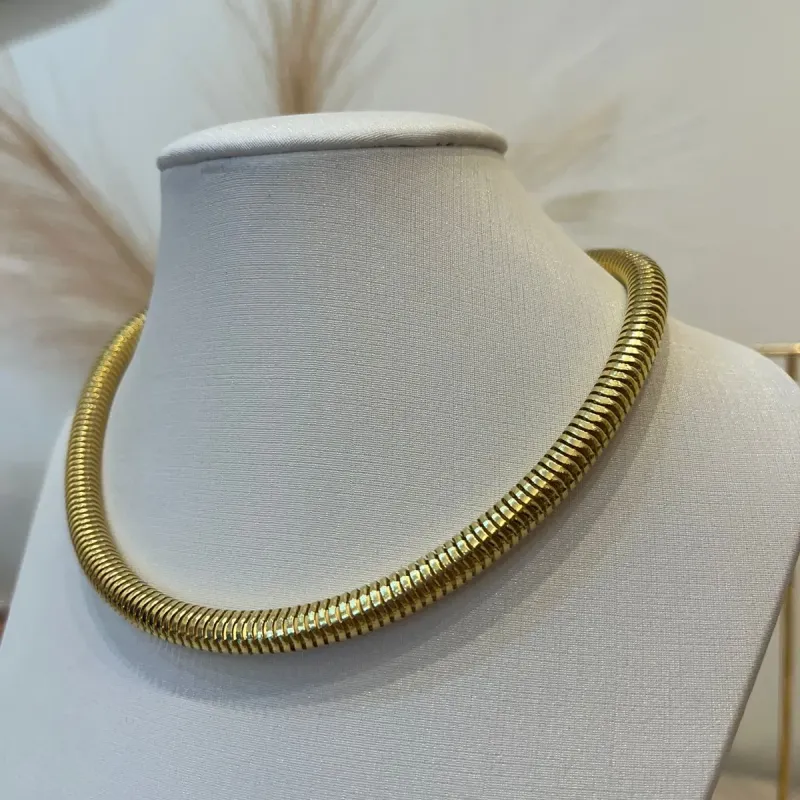 CHOKER RABO DE RATO GROSSA
