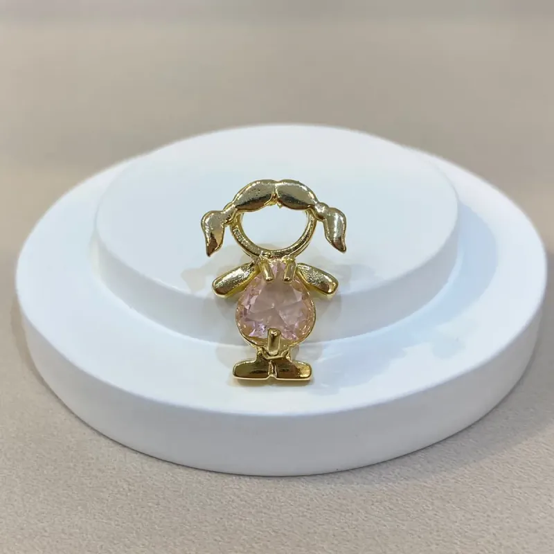 PINGENTE FILHA ROSA