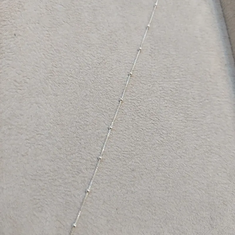 PULSEIRA PRATA BOLINHAS E VENEZIANA