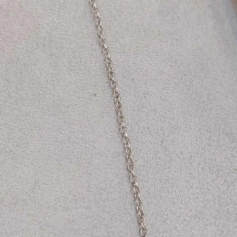 PULSEIRA PRATA ELO PORTUGUÊS