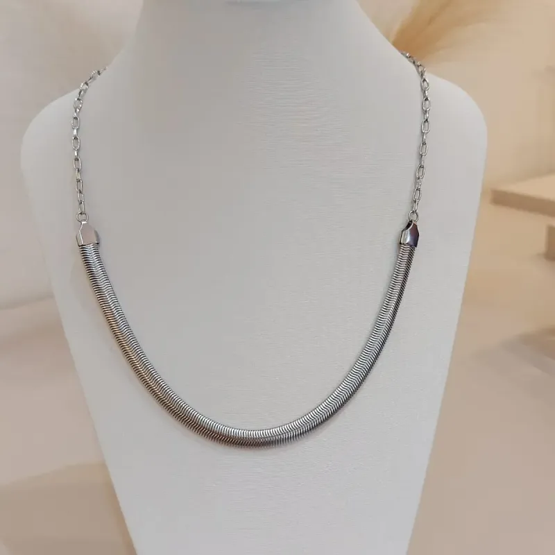 CHOKER AÇO MALHA