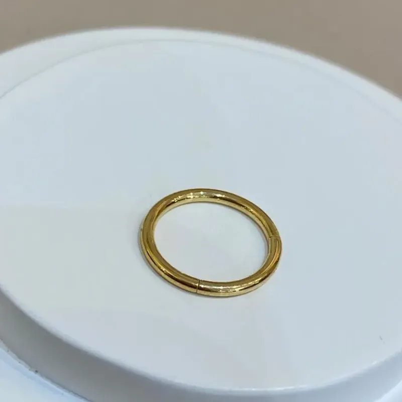 PIERCING ARGOLA SEGMENTADA AÇO 10MM