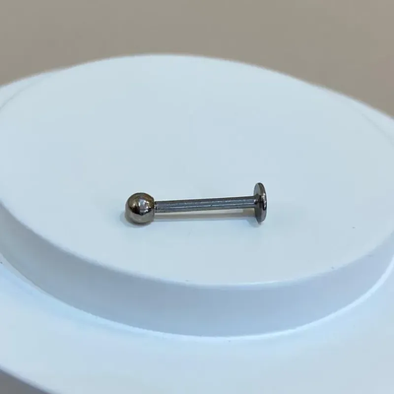 PIERCING BOLA HASTE ROSCA FRONTAL