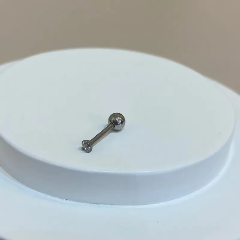 PIERCING PONTO DE LUZ HASTE 6MM