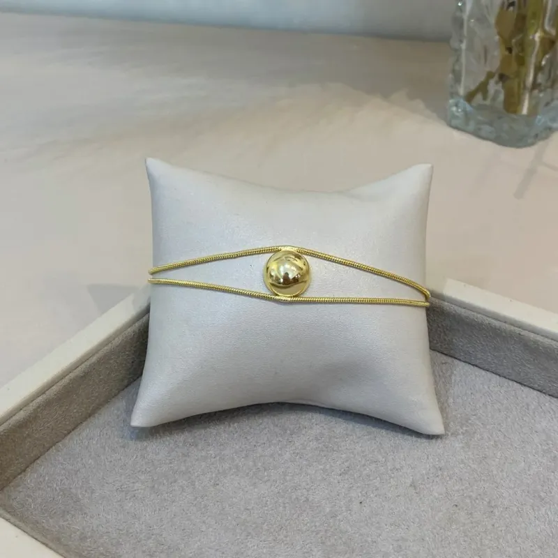 PULSEIRA RABO DE RATO DUPLA COM  ESFERA