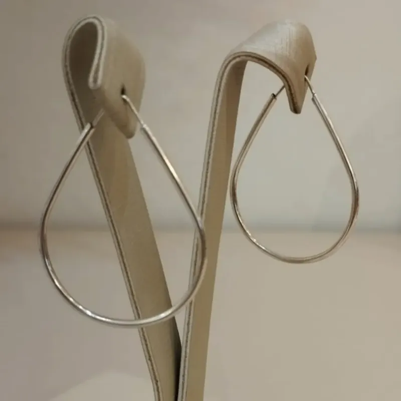 ARGOLA PRATA GOTA G