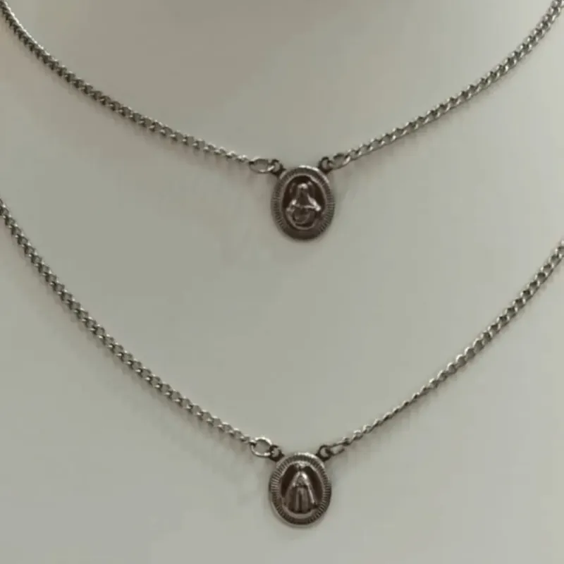 ESCAPULÁRIO AÇO NOSSA SENHORA APARECIDA