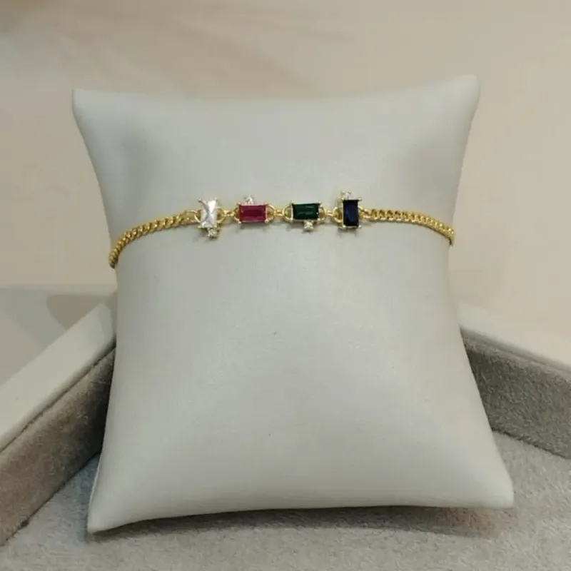 PULSEIRA QUADRADOS COLORS TROPICAL