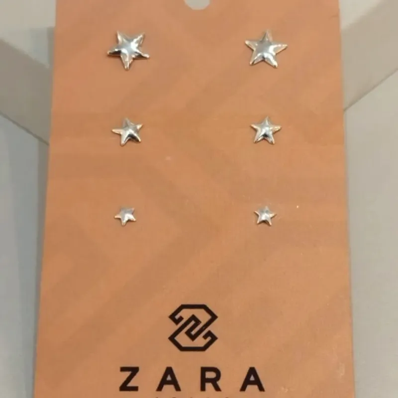 TRIO PRATA ESTRELA