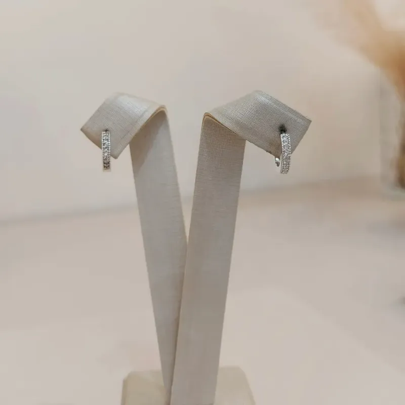 ARGOLA PRATA CRAVEJADA 502158