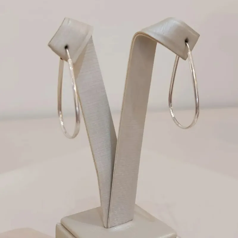 ARGOLA PRATA GOTA M