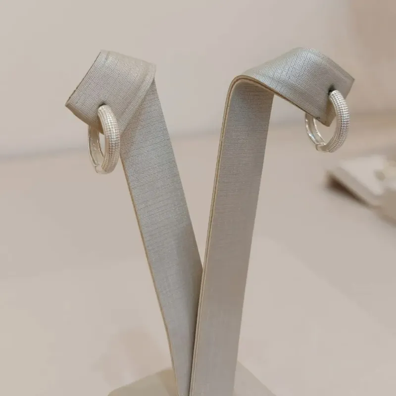 ARGOLA PRATA MEDIA