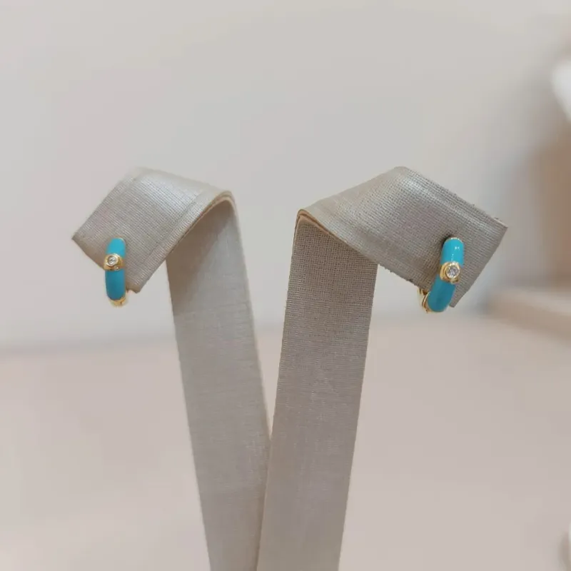 ARGOLA RESINADA P AZUL