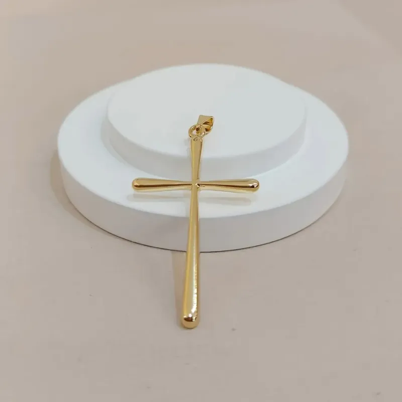 PINGENTE CRUZ PALITO 4MM