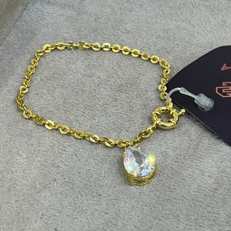 PULSEIRA CARTIER OVAL E GOTA DE ZIRCÔNIA