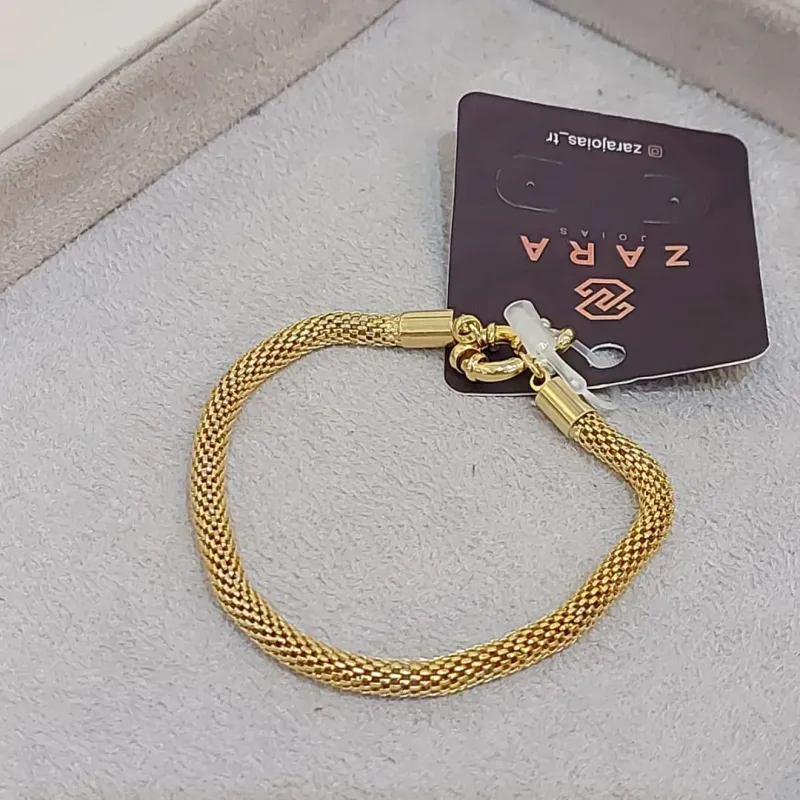 PULSEIRA MALHA COM FECHO BÓIA