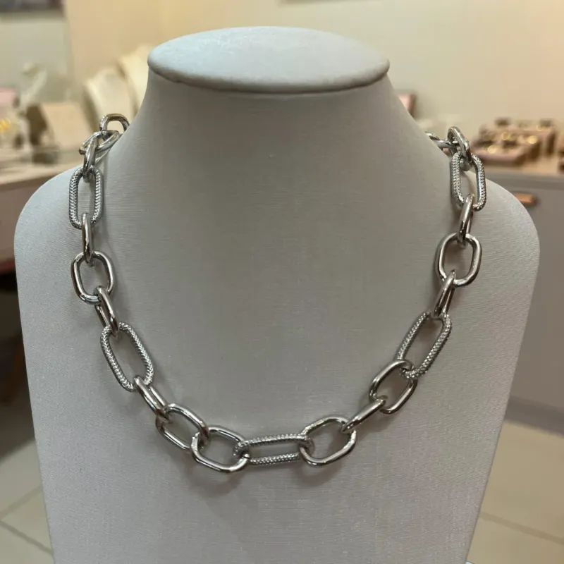 CHOKER ELOS RETANGULARES