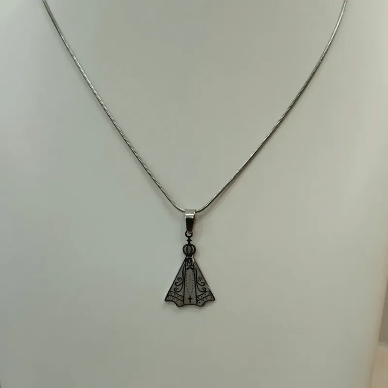 PINGENTE AÇO NOSSA SENHORA APARECIDA
