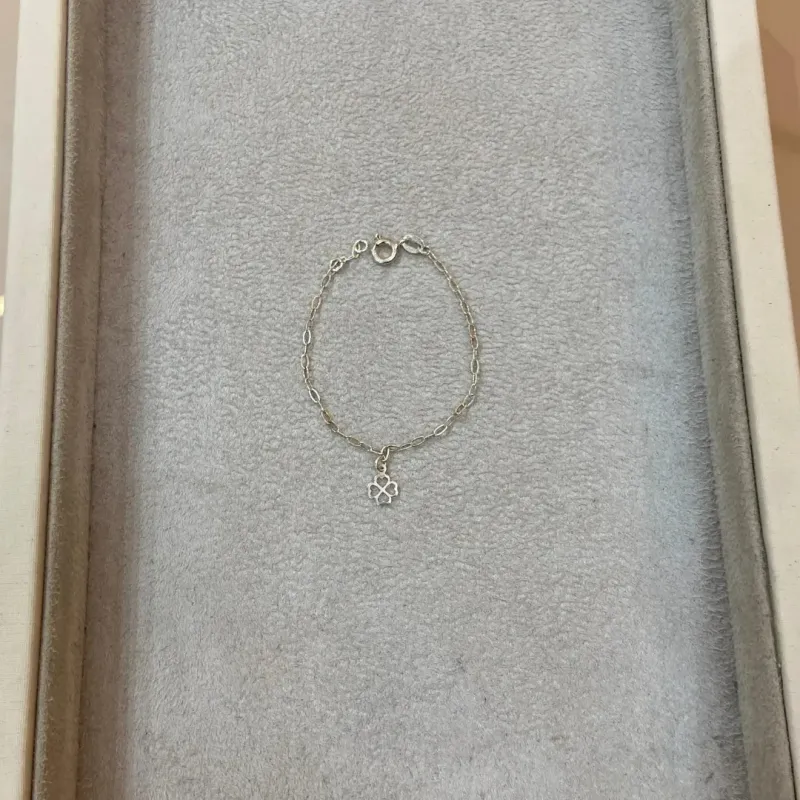 PULSEIRA PRATA TREVO